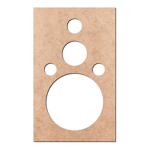 Recorte Placa Furos / MDF 3mm