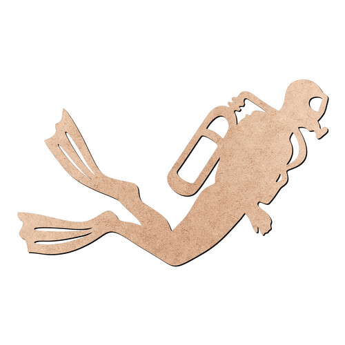 Recorte Mergulhador / MDF 3mm