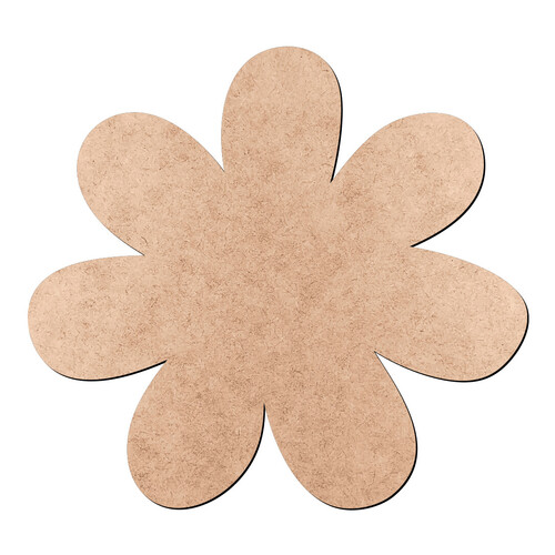 Recorte Flor Irregular / MDF 3mm