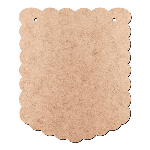 Recorte Flâmula Ondulada / MDF 3mm