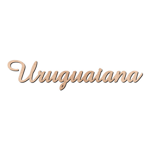 Recorte Uruguaiana Amaze / MDF 3mm
