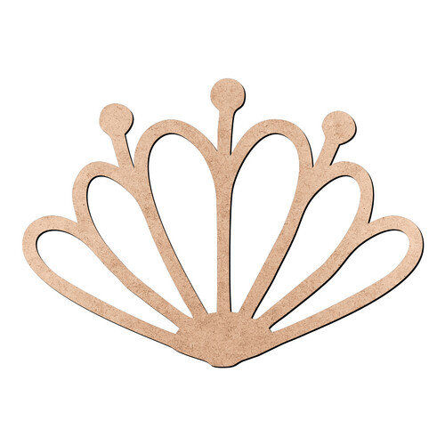 Recorte Flor Vazada / MDF 3mm