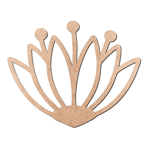 Recorte Flor Vazada / MDF 3mm