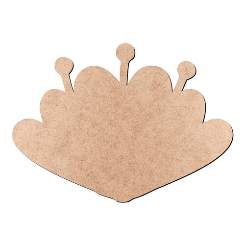 Recorte Flor Lisa / MDF 3mm
