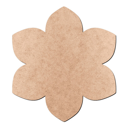 Recorte Flor Lisa / MDF 3mm