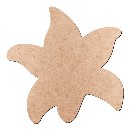 Recorte Flor Lisa / MDF 3mm