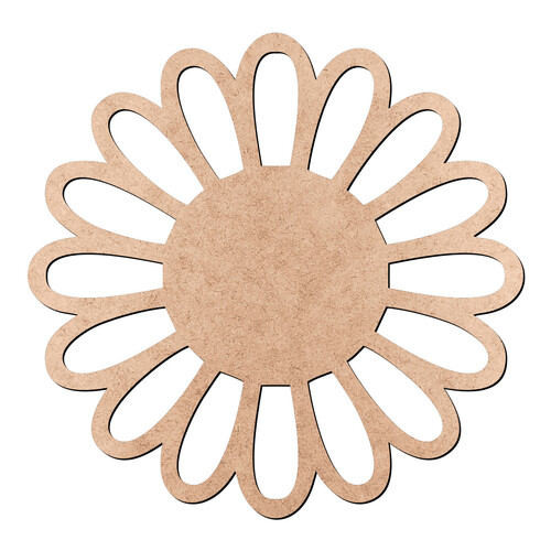Recorte Flor Vazada / MDF 3mm