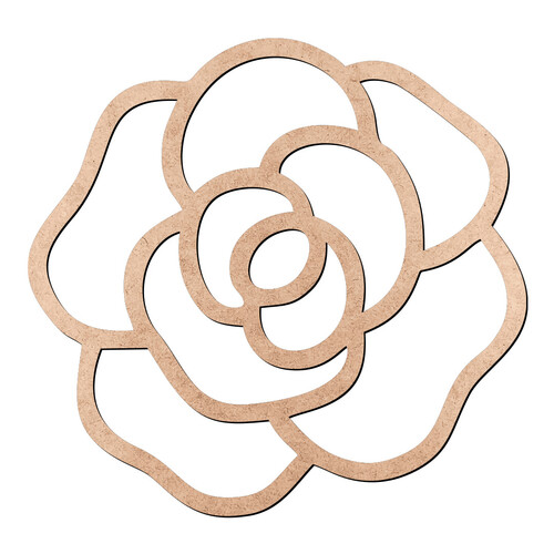 Recorte Flor Vazada / MDF 3mm