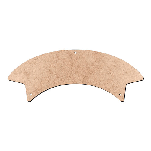 Recorte Plaquinha Guirlanda Furos  / MDF 3mm