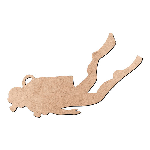Recorte Mergulhador / MDF 3mm