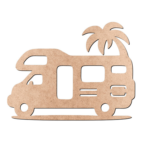 Recorte Motorhome Coqueiro / MDF 3mm