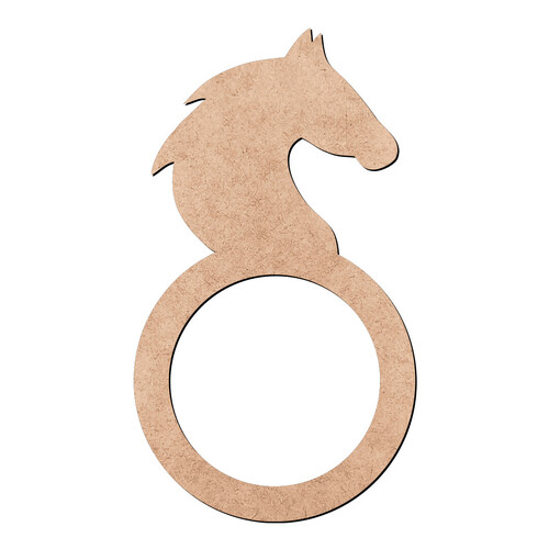 Recorte Porta Guardanapo Ind Cavalo / MDF 3mm