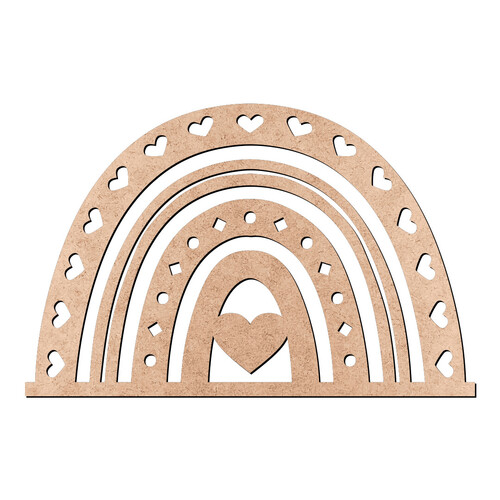 Recorte Arco-íris / MDF 3mm