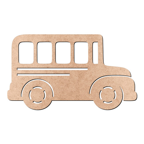 Recorte Ônibus / MDF 3mm