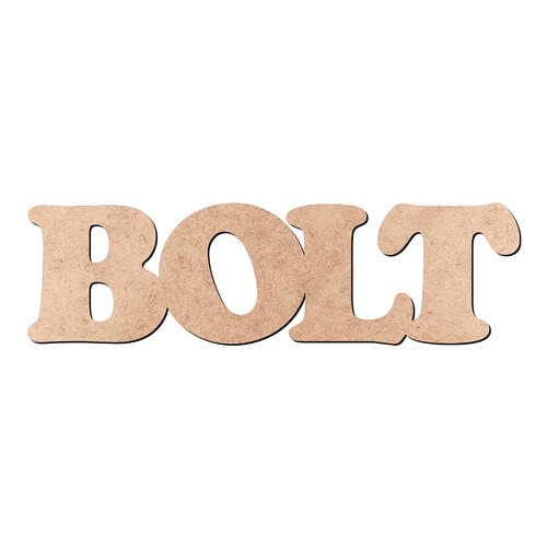 Recorte BOLT Cooper Black / MDF 3mm