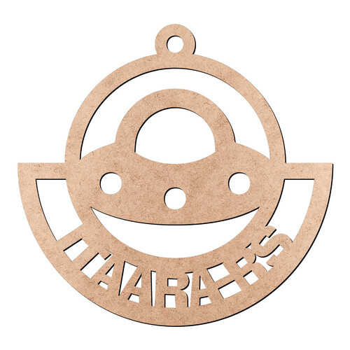 Recorte Chaveiro Disco Itaara / MDF 3mm