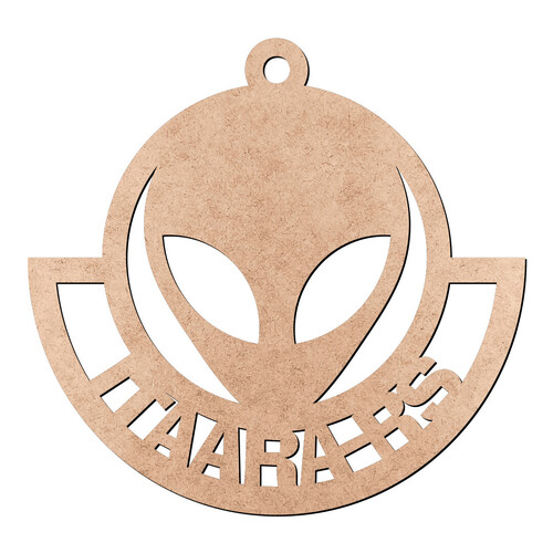 Recorte Chaveiro ET Itaara / MDF 3mm