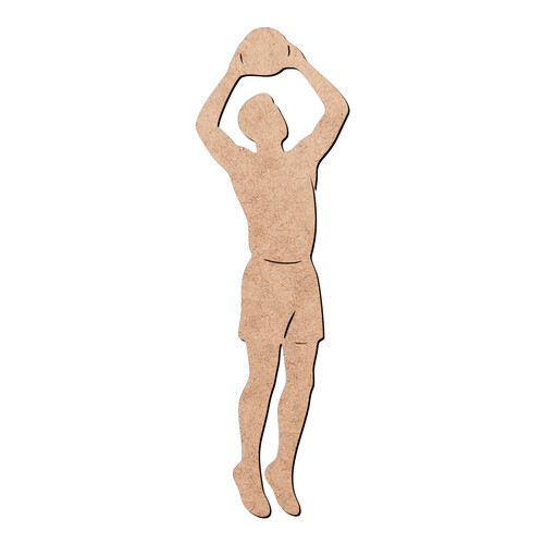 Recorte Jogador de Vôlei / MDF 3mm