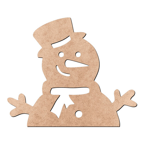 Recorte Boneco de Neve / MDF 3mm