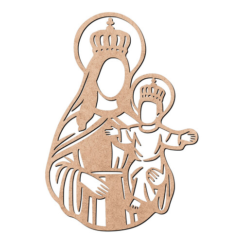 Recorte Nossa Senhora da Glória / MDF 3mm