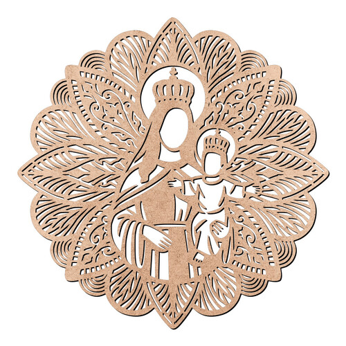 Recorte Nossa Senhora da Glória / MDF 3mm