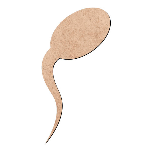 Recorte Espermatozoide / MDF 3mm