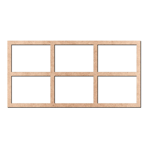 Recorte Janela Retangular / MDF 3mm