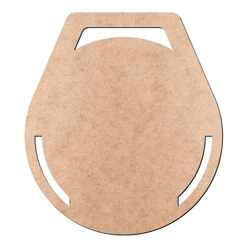 Recorte Medalha Vazada / MDF 3mm