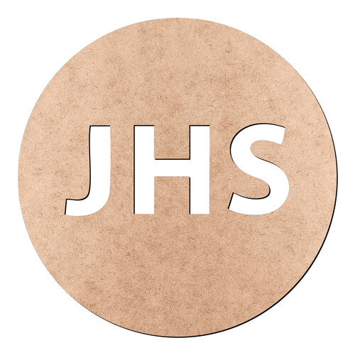 Recorte Hóstia JHS / MDF 3mm