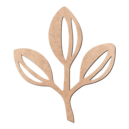 Recorte Folhas / MDF 3mm