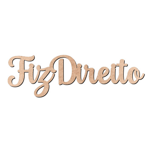 Recorte FizDireito / MDF 3mm