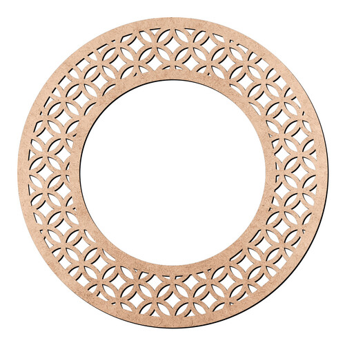 Recorte Moldura Vazado Geométrico / MDF 3mm