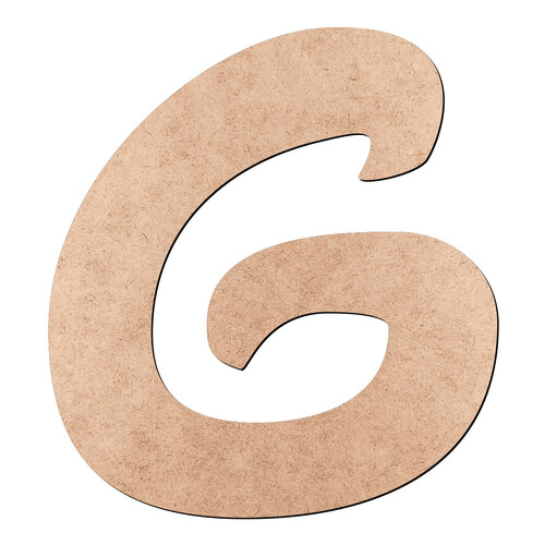 Recorte Letra g Disney / MDF 3mm