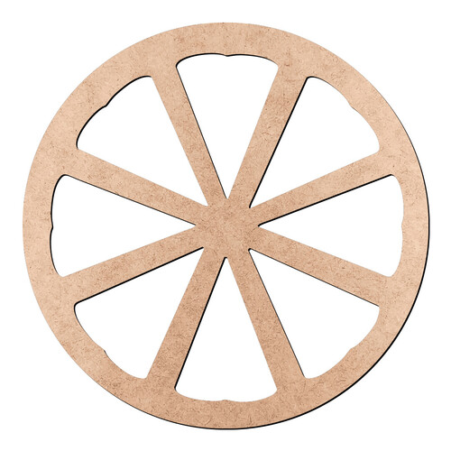 Recorte Limão Laranja / MDF 3mm
