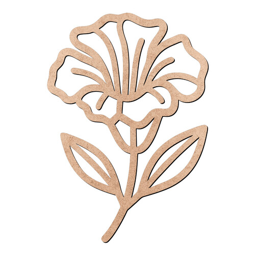 Recorte Flor Vazada / MDF 3mm