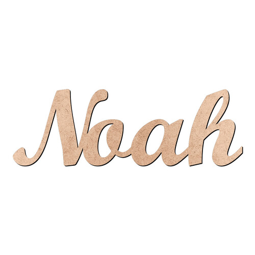 Recorte Noah Script Mt Std / MDF 3mm