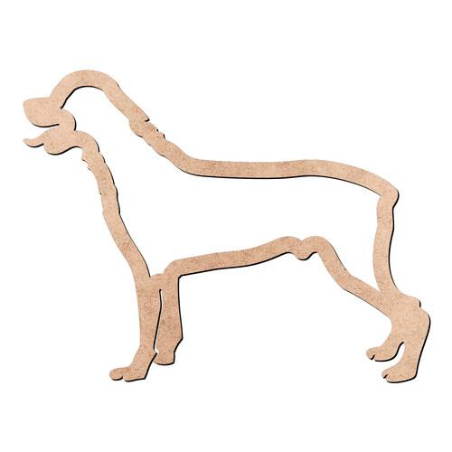 Recorte Rottweiler Contorno / MDF 3mm