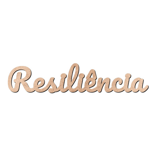 Recorte Resiliência Pacífico / MDF 3mm