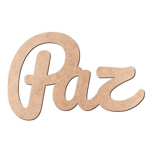 Recorte Paz Pacífico / MDF 3mm