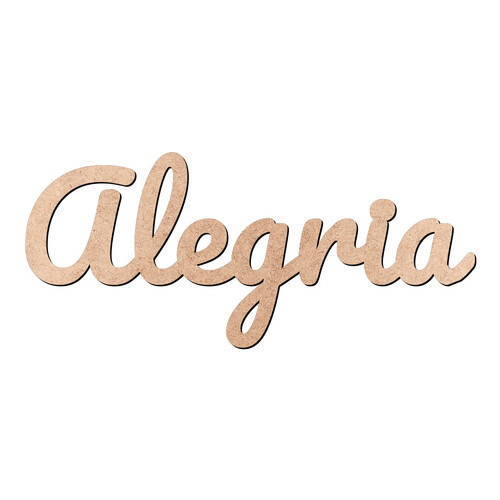 Recorte Alegria Pacífico / MDF 3mm