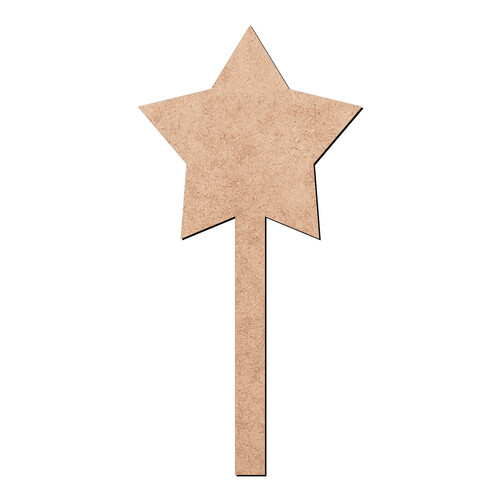 Recorte Estrela Cabinho / MDF 3mm