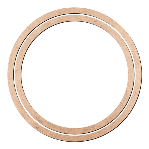 Recorte Mini Bastidor Red Vaz 4 cm / MDF 3mm