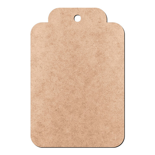 Recorte Tag Lisa / MDF 3mm