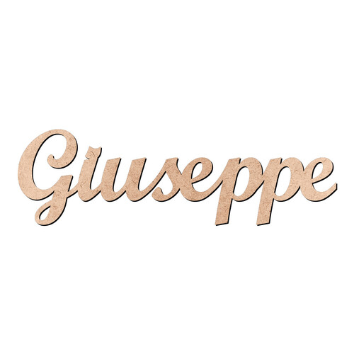 Recorte Giuseppe Script Mt Std / MDF 3mm