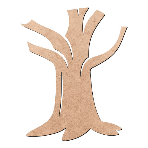 Recorte Tronco Árvore / MDF 3mm