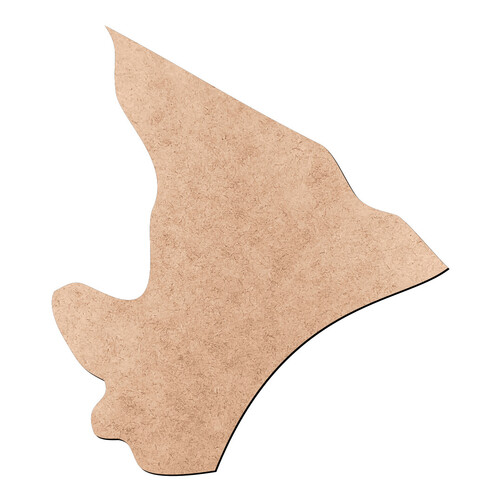 Recorte Mapa SE Liso / MDF 3mm