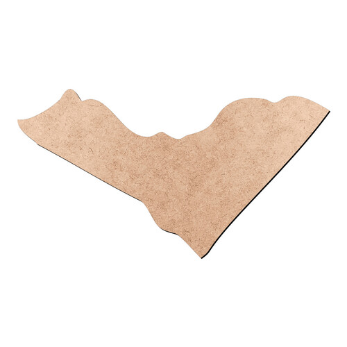 Recorte Mapa AL Liso / MDF 3mm