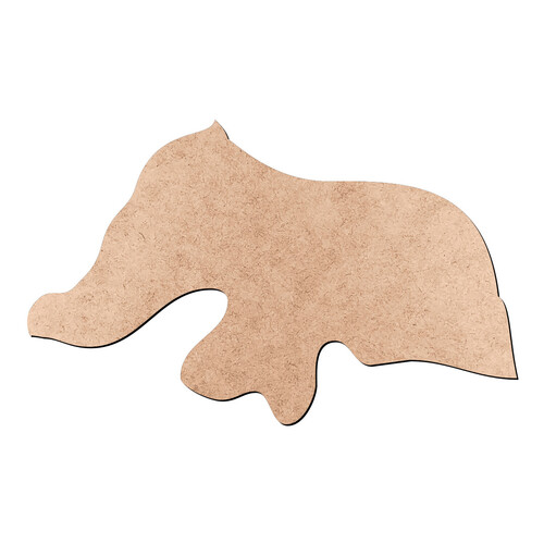 Recorte Mapa RN Liso / MDF 3mm