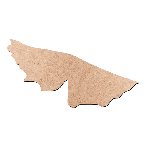 Recorte Mapa AC Liso / MDF 3mm