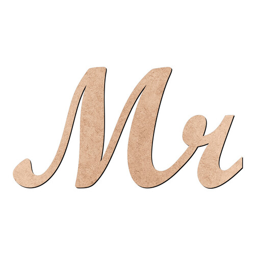 Recorte Mr Script Mt Std / MDF 3mm